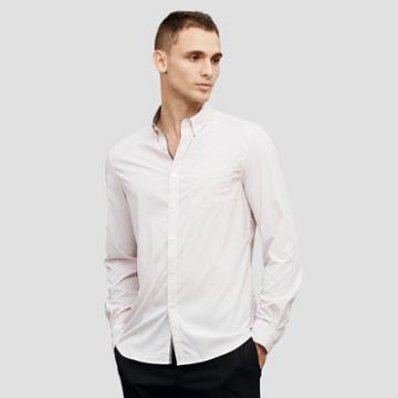 Kenneth Cole Black Label Vertical Striped Button-front Shirt - Redstone Com