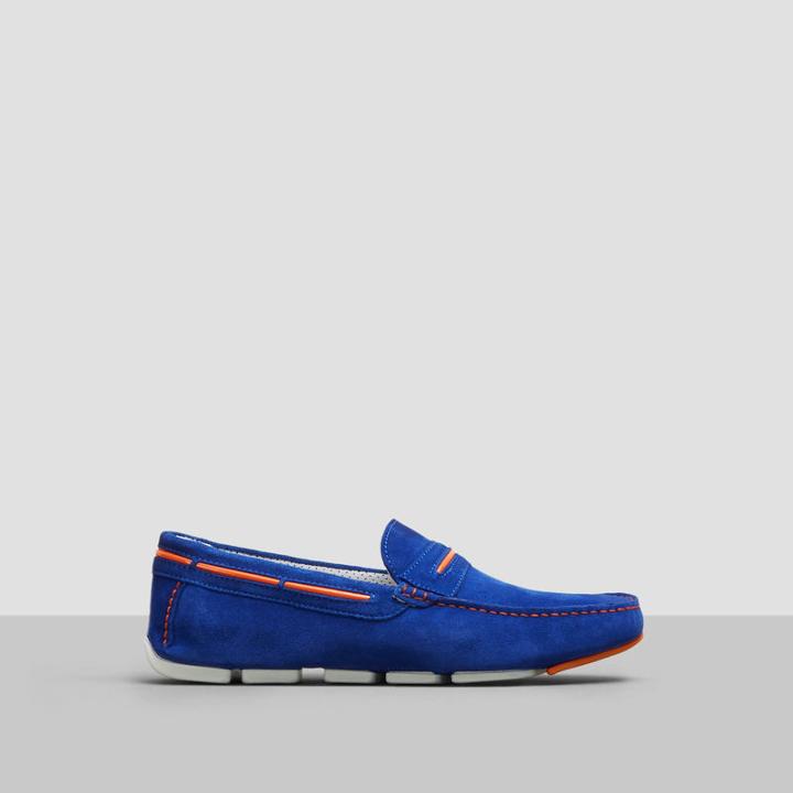 Kenneth Cole New York Union Square Suede Driver - Blue