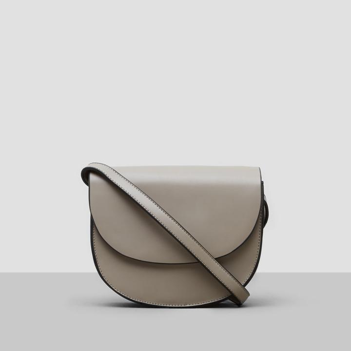 Reaction Kenneth Cole Crossbody Saddlebag - Grey
