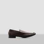 Kenneth Cole New York Pull Strings Leather Penny Loafer - Brown