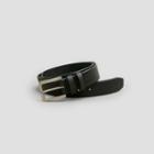 Kenneth Cole New York Perforated Faux Leather Belt - Black