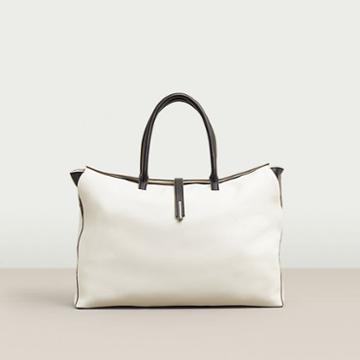 Kenneth Cole New York Foldover Tote - Taupe