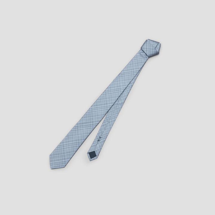Reaction Kenneth Cole Fine Line Plaid Tie - Grey