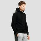 Reaction Kenneth Cole Striped Hoodie - Black