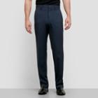 Reaction Kenneth Cole Straight-fit Stretch Dress Pant - Navy