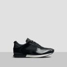 Kenneth Cole Black Label En-title Textured Jogger Sneaker - Black