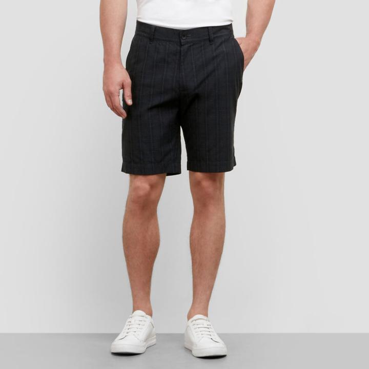 Reaction Kenneth Cole Check Print Short - Black