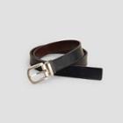 Kenneth Cole New York Rhythm Of The Night Reversible Belt - Black/brown