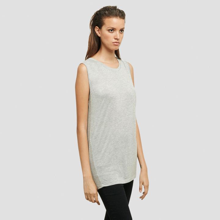 Kenneth Cole New York Jersey Muscle Tank - Grey