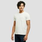 Kenneth Cole New York Short-sleeve Crewneck Stretch Pima Cotton T-shirt - Pebble
