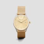 Kenneth Cole New York Silver Watch With Goldtone Strap - Neutral