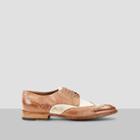 Kenneth Cole New York Basic Instinct Leather Two-tone Shoe - Black
