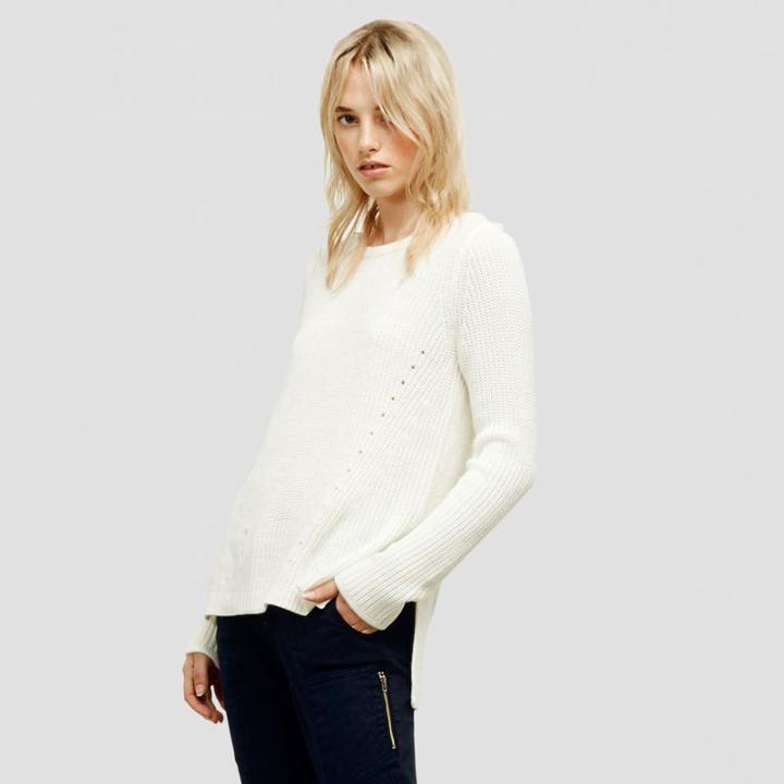 Kenneth Cole New York Chunky Crewneck Sweater - Plaster