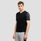 Reaction Kenneth Cole Nylon Sleeve T-shirt - Black