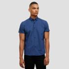 Kenneth Cole New York Short Sleeve Printed Button-front Shirt - White