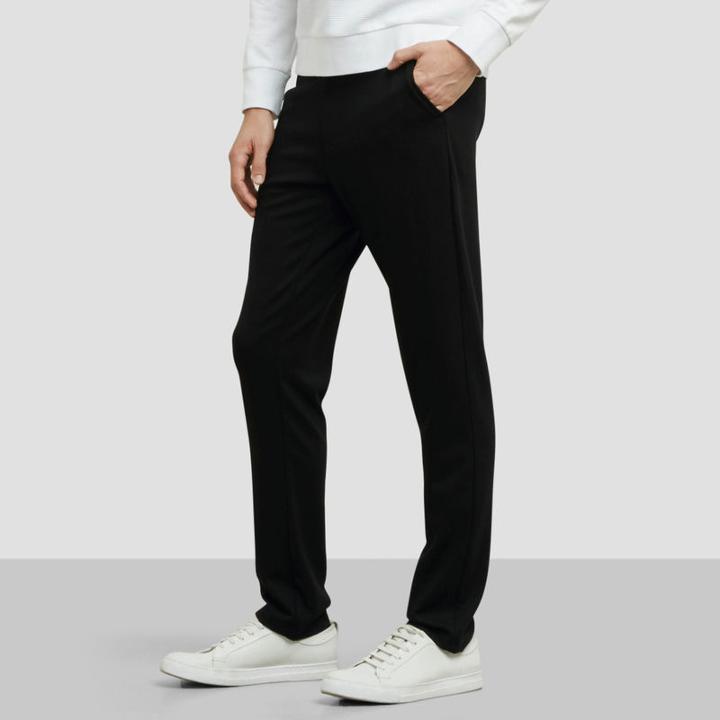 Kenneth Cole New York Ponte Sweatpant - Black