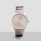 Kenneth Cole New York Silver Watch With Link Bracelet - Neutral