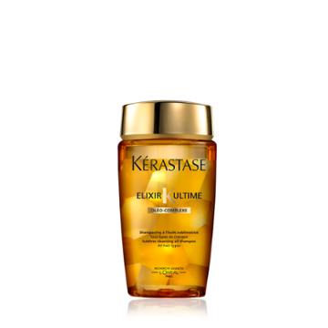 24.00 Usd Kerastase Travel Size Bain Elixir Ultime Shampoo For All Hair Types 2.7 Fl Oz / 80 Ml
