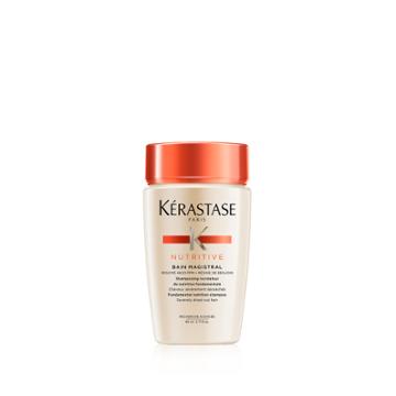 20.50 Usd Kerastase Travel Size Nutritive Bain Magistral Shampoo For Severly Dry Hair 2.7 Fl Oz / 80 Ml