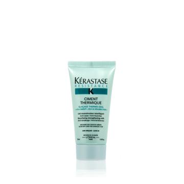 20.50 Usd Kerastase Travel Size Resistance Ciment Thermique Leave In Heat Protectant For Damaged Hair 1.7 Fl Oz / 50 Ml