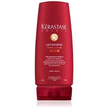 K Rastase Soleil Lait Richesse Conditioner Improves Water Retention