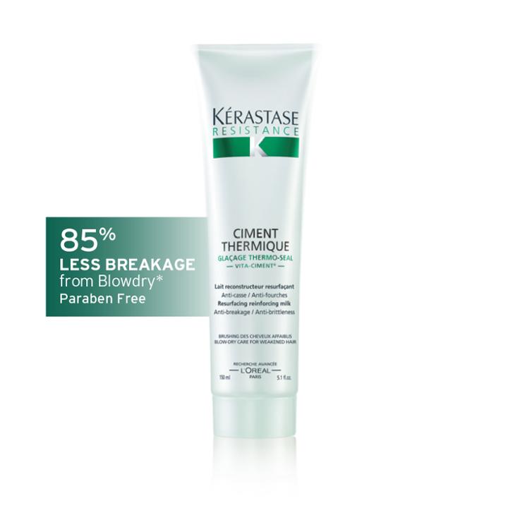 Kérastase Official Site Krastase Rsistance Ciment Thermique - Fiber Strengthening Hair Milk