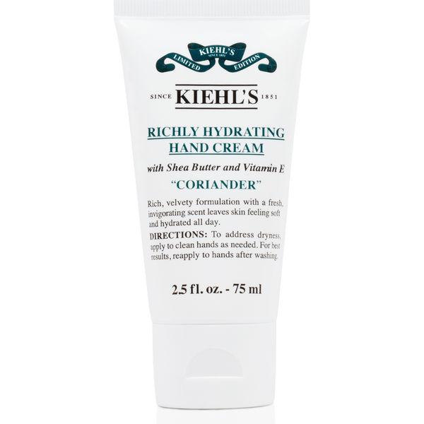 Kiehls Richly Hydrating Hand Cream - Coriander 2.5 Oz.