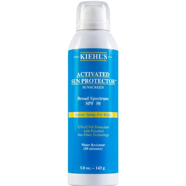 Kiehls Activated Sun Protector Spray Lotion For Body Spf 50