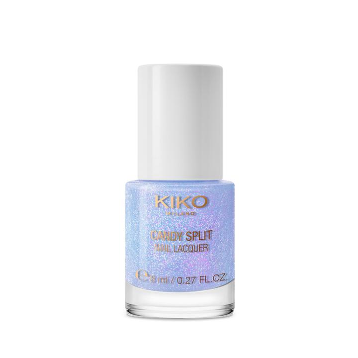 Kiko - Candy Split Nail Lacquer - 03 Periwinkle Cream