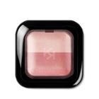 Kiko - Bright Duo Baked Eyeshadow - 25 Pearly Pink - Soft Rose