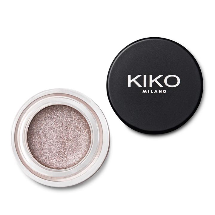 Kiko - Cream Crush Lasting Colour Eyeshadow - 05 Pearly Silver Rose