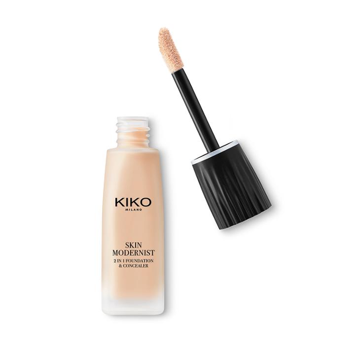 Kiko - Skin Modernist 2-in-1 Foundation & Concealer - Warm Rose 10