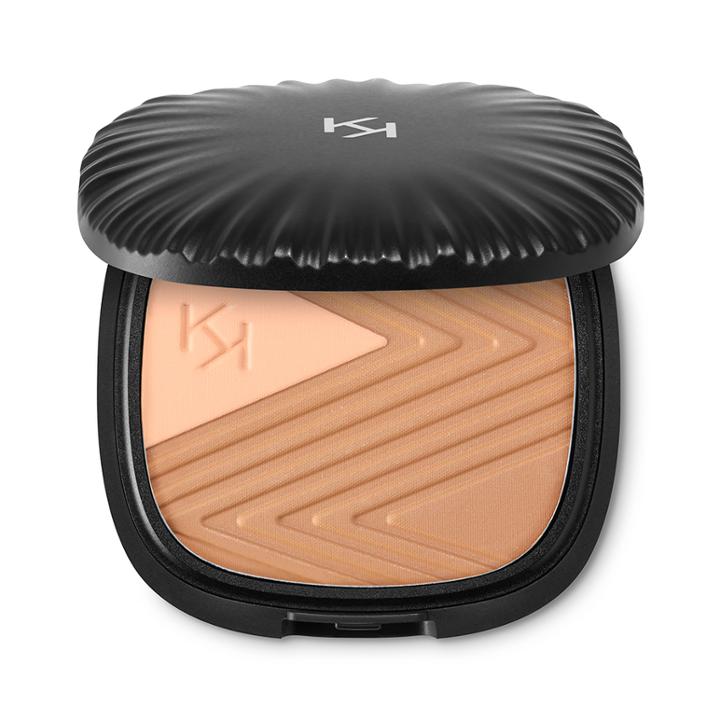 Kiko - Design Flower Enriched Bronzer - 01 Geometric Honey