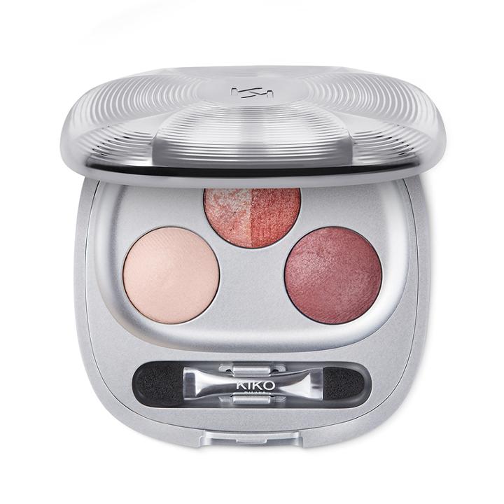 Kiko - Arctic Holiday Eyeshadow Palette - 02 Rose Borealis