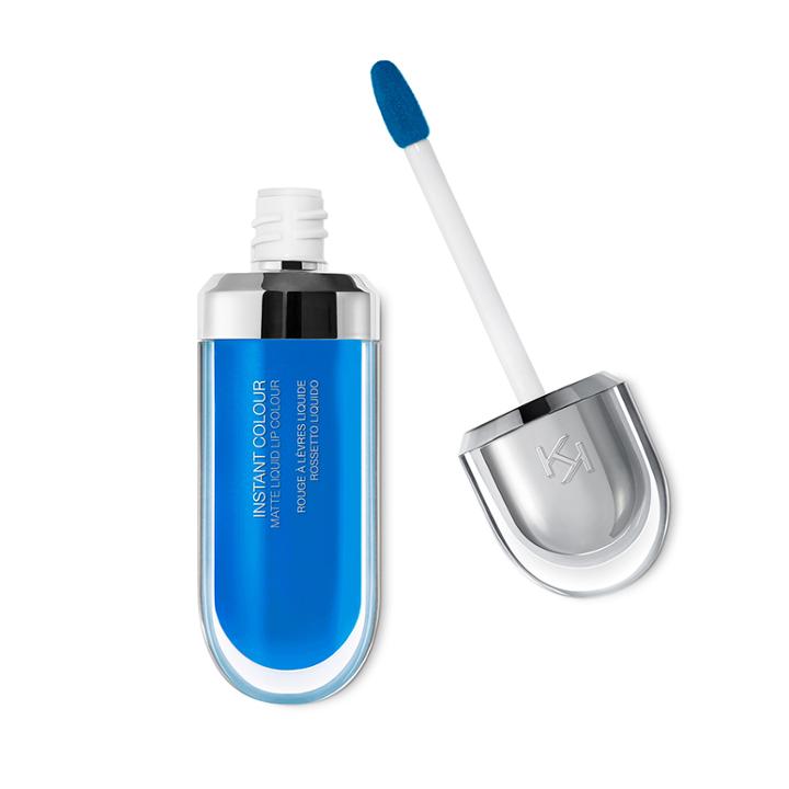 Kiko - Instant Colour Matte Liquid Lip Colour - 12 Teal Blue