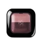 Kiko - Bright Duo Baked Eyeshadow - 14 Satin Ancient Rose - Matte Wine
