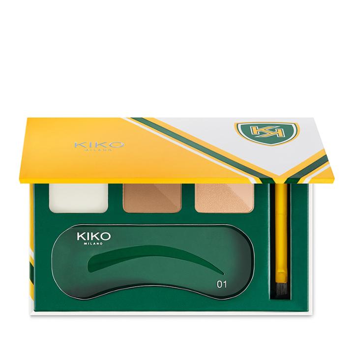 Kiko - Hi - Brow Expert Eyebrow Kit - 01 Blonde And Red Haired