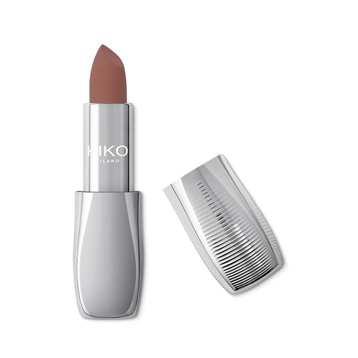 Kiko - Arctic Holiday Matte Lipstick - 08 Smooth Hazelnut