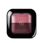 Kiko - Bright Duo Baked Eyeshadow - 13 Golden Peach - Pearly Burnt Sienna