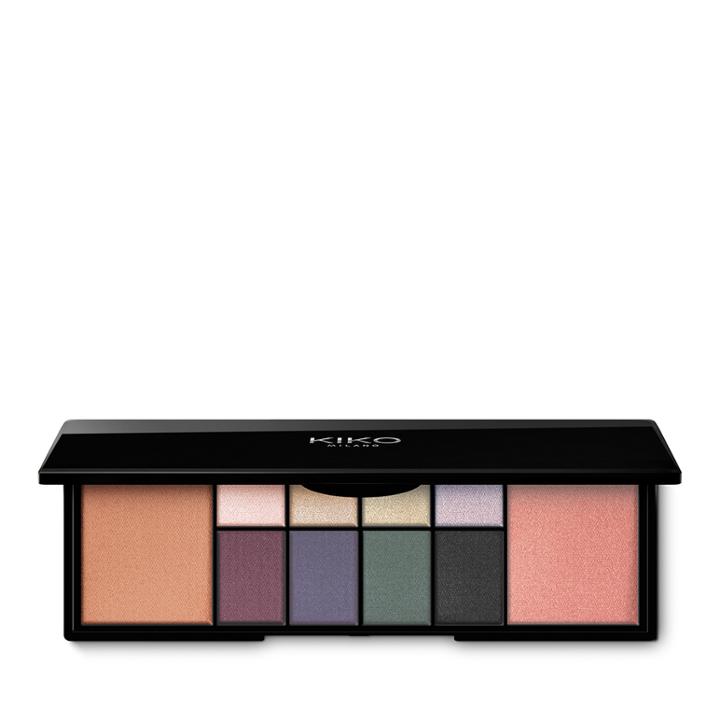 Kiko - Smart Eyes And Face Palette - 02 Fashionables Shades