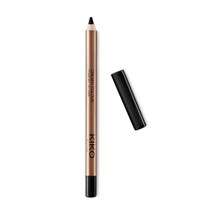 Kiko - Creamy Colour Comfort Lip Liner - 325 Black - New
