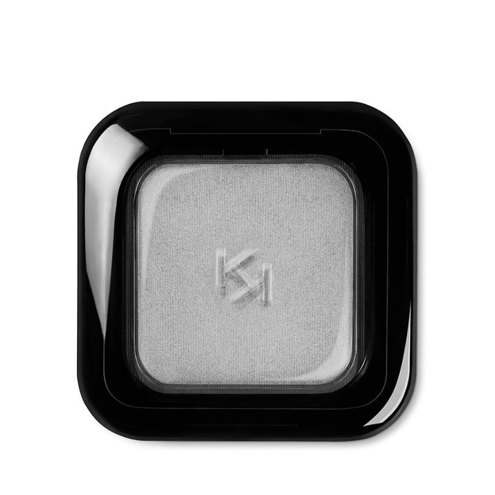 Kiko - High Pigment Wet And Dry Eyeshadow - 76 Pearly Silver