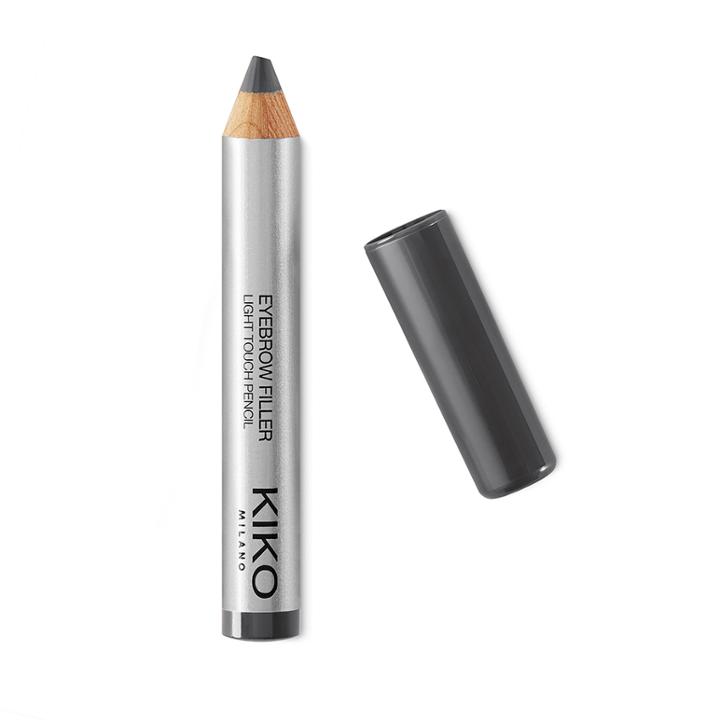 Kiko - Eyebrow Filler Light Touch Pencil - 06 Blackhaired