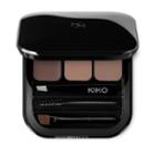 Kiko - Eyebrow Expert Palette - 02 Brown