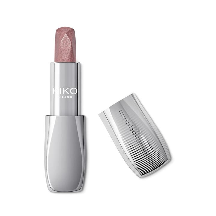 Kiko - Arctic Holiday Metal Lipstick - 02 Unchanged Golden Rose
