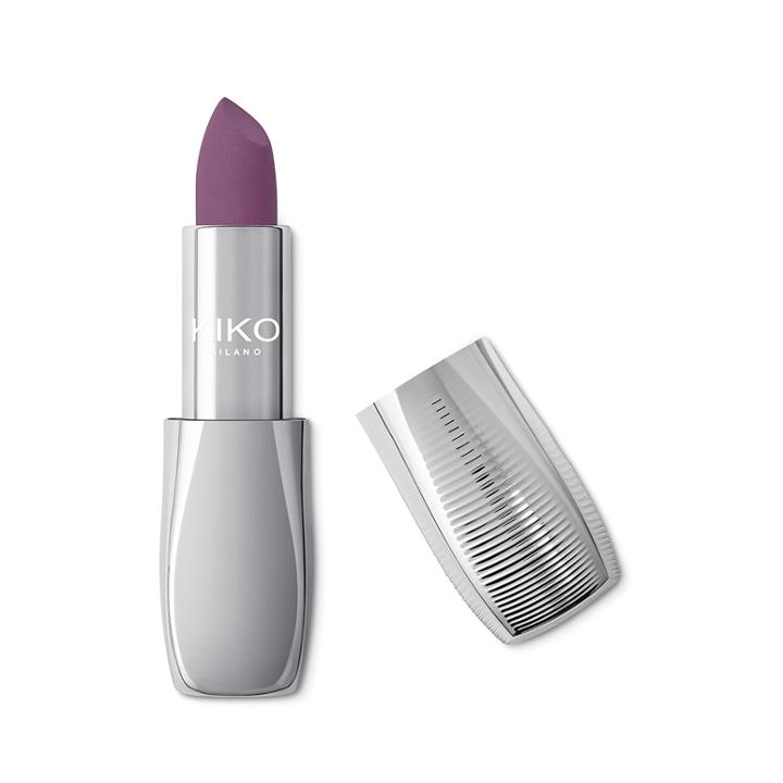 Kiko - Arctic Holiday Matte Lipstick - 04 Elegant Orchid