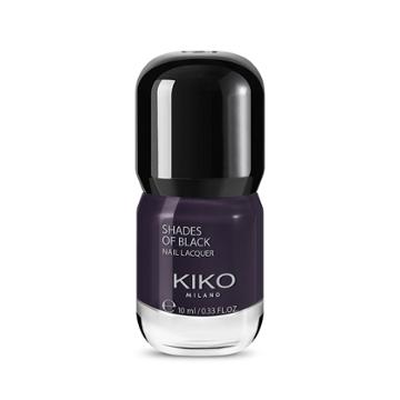 Kiko - Shades Of Black Nail Lacquer - 01 Chocolat Noir