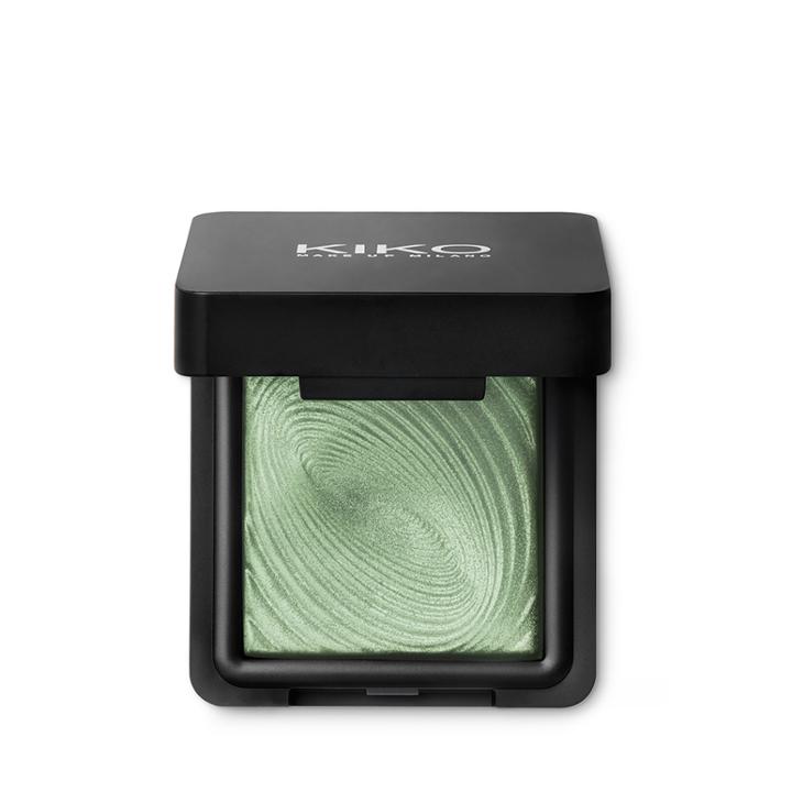 Kiko - Water Eyeshadow - 210 Golden Spring Green