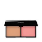 Kiko - Smart Blush And Bronzer Palette - 02 Biscuit And Coral