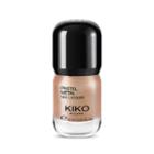 Kiko - Pastel Metal Nail Lacquer - 02 Golden Sand